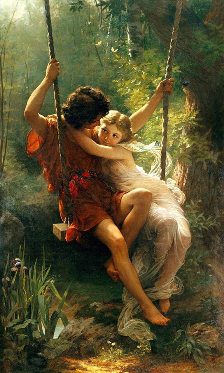 Springtime / Le Printemps Poster Print by Pierre-Auguste Cot - Item # VARPDXC1241D
